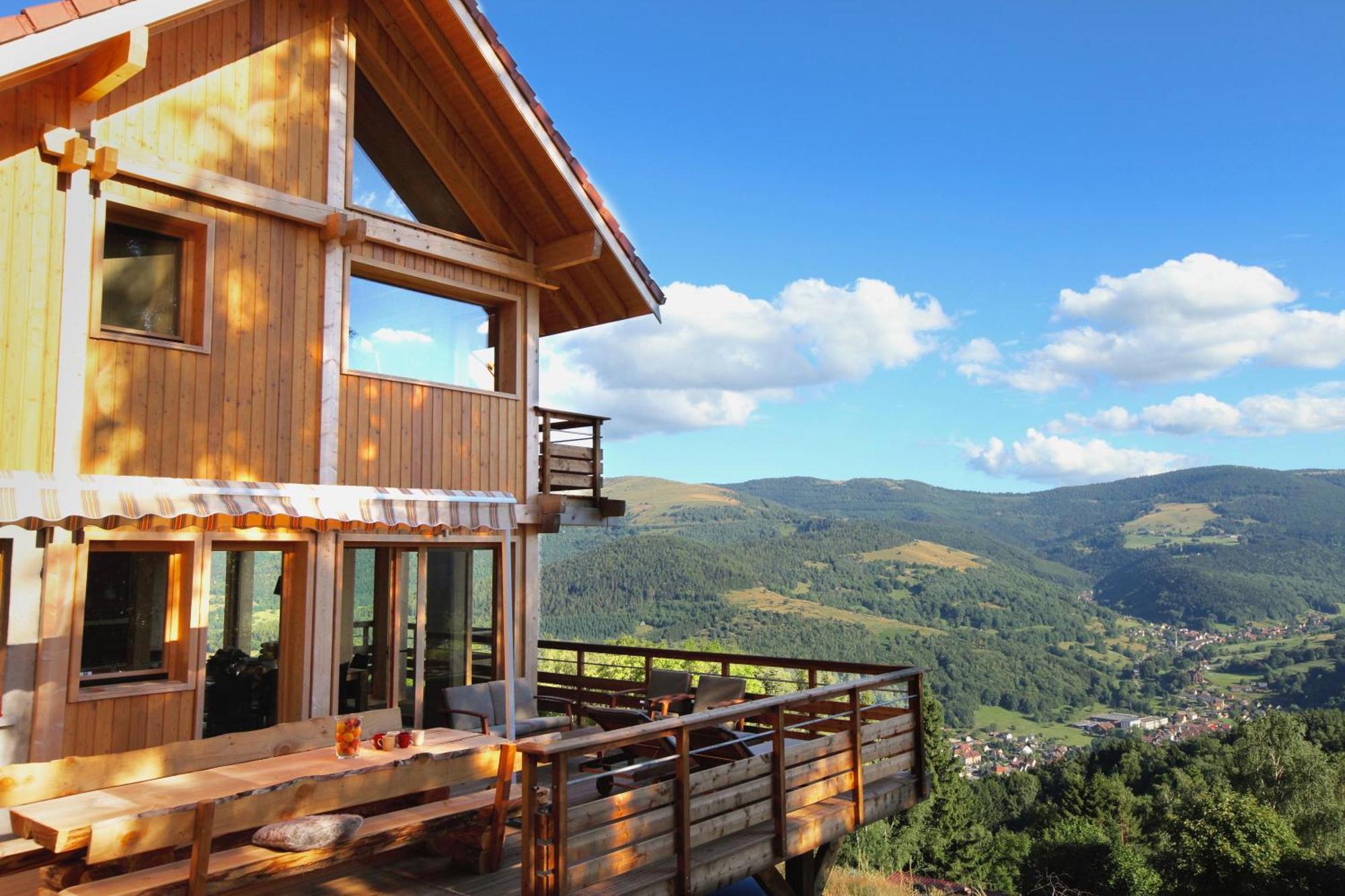Les Chalets De La Marcairie Metzeral Bagian luar foto
