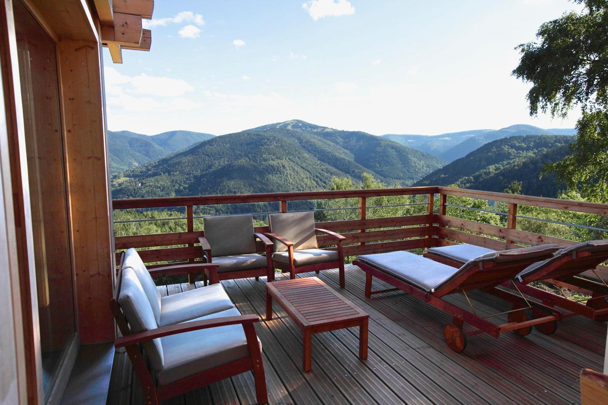 Les Chalets De La Marcairie Metzeral Bagian luar foto